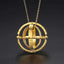 Astronomical Sphere 16th Century Ring Necklace