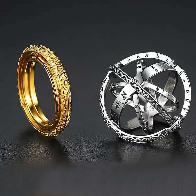 Astronomical Sphere 16th Century Ring Necklace