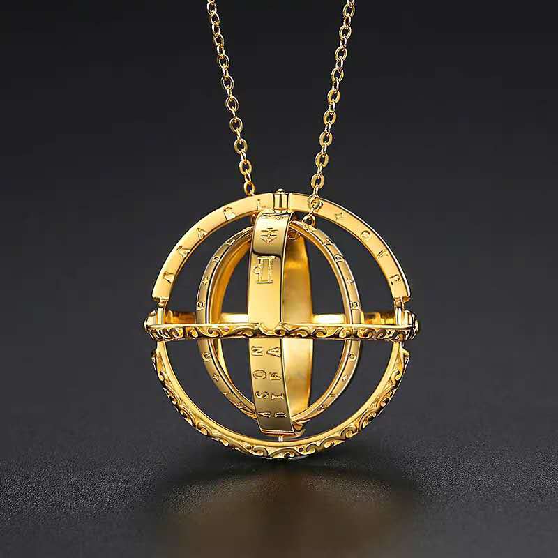 Astronomical Sphere 16th Century Ring Necklace