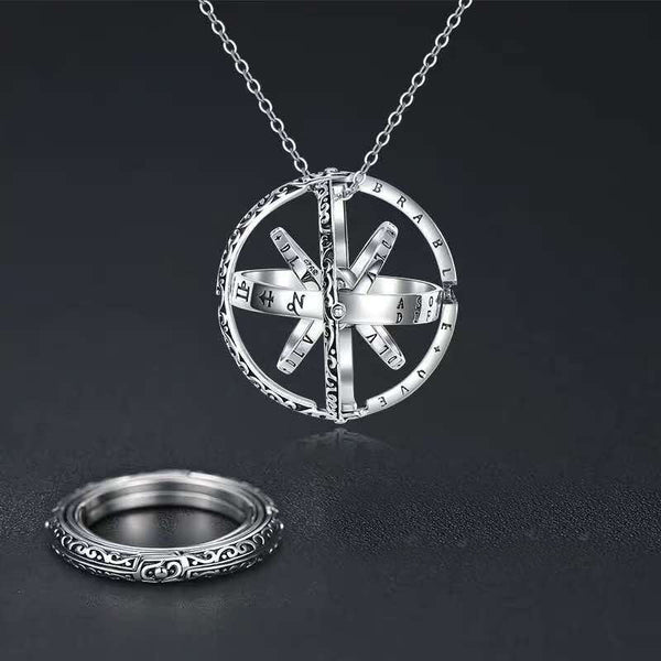 Astronomical Sphere 16th Century Ring Necklace