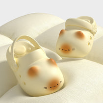Cat Clogs with Paw Print