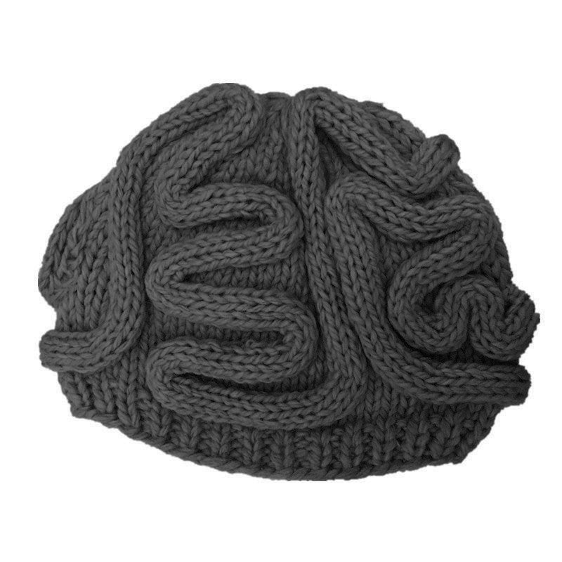 Knitted Brain Beanie