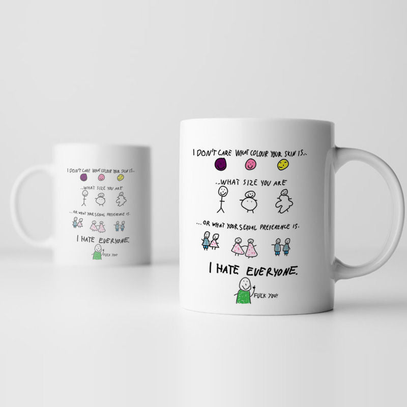 I Hate Everyone Mug Main image