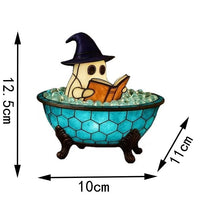 Cute Ghost Reading Book Lamp