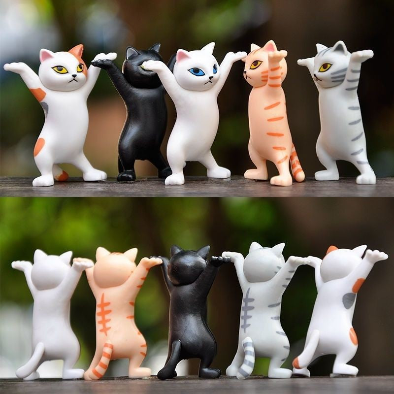 Enchanting Cute Cats Pen Holder