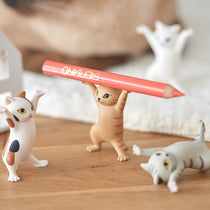 Enchanting Cute Cats Pen Holder