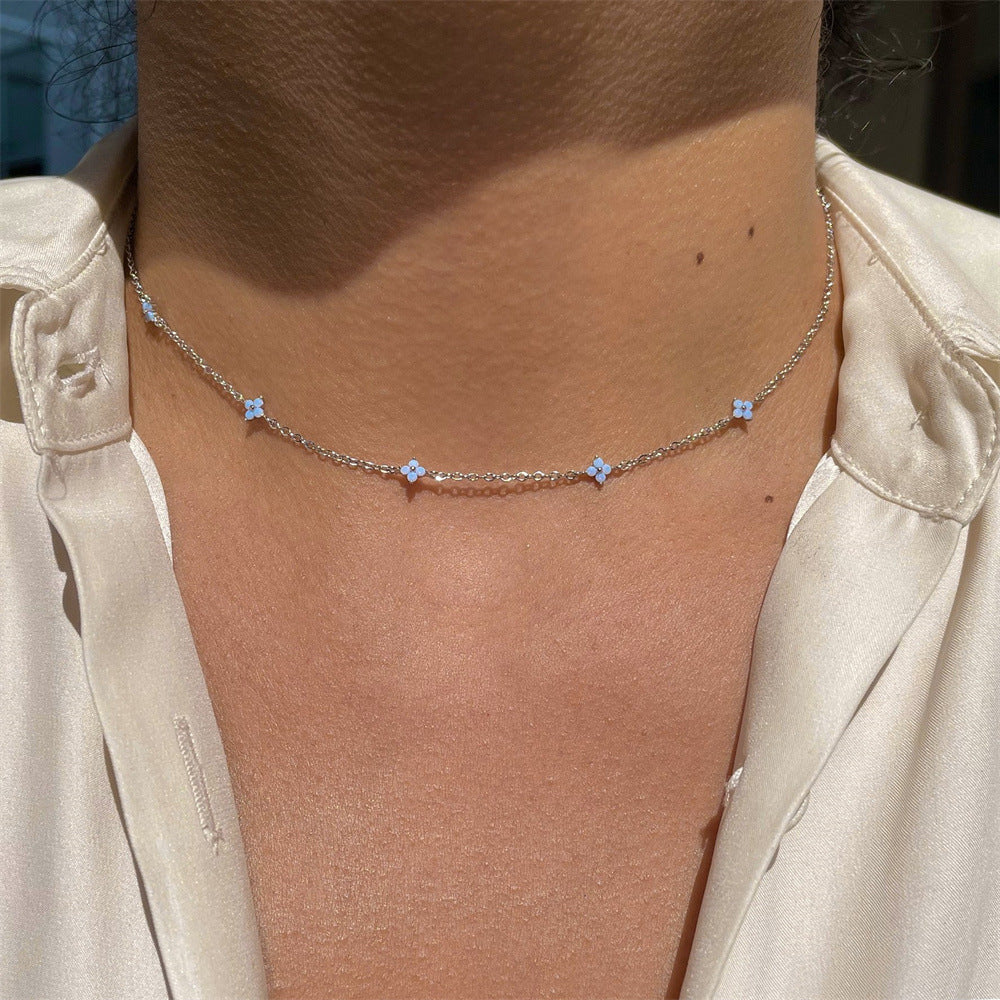Blue Blossom Necklace Main image