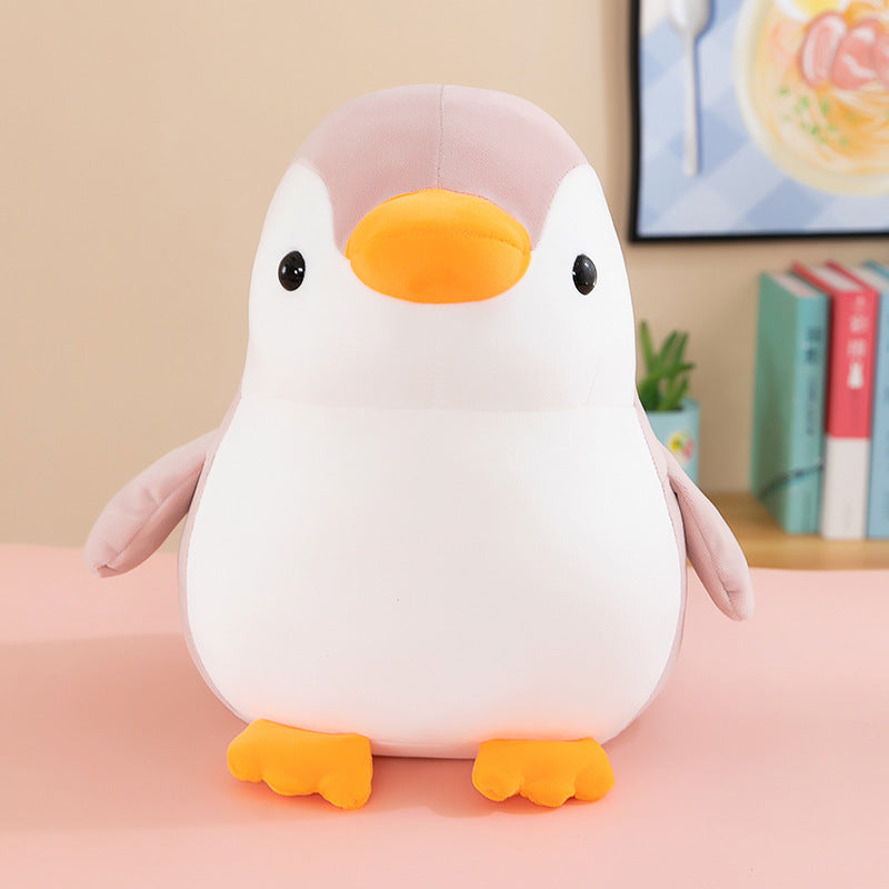 Penguin Throw Pillow Plush