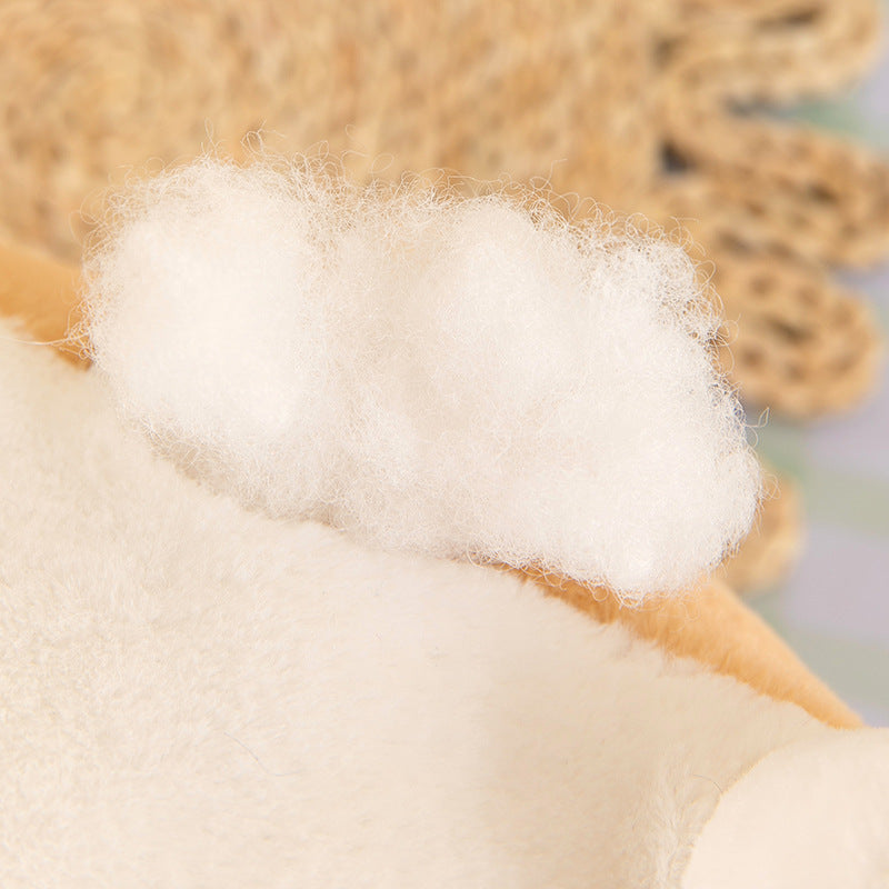 Square Cat Throw Pillow Plush
