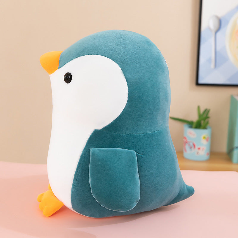 Penguin Throw Pillow Plush
