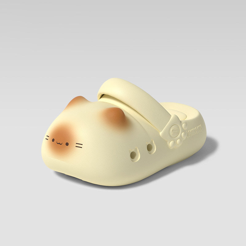 Cat Clogs with Paw Print Main image