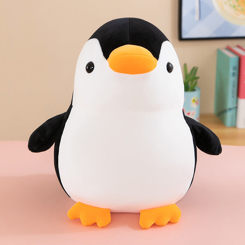 Penguin Throw Pillow Plush