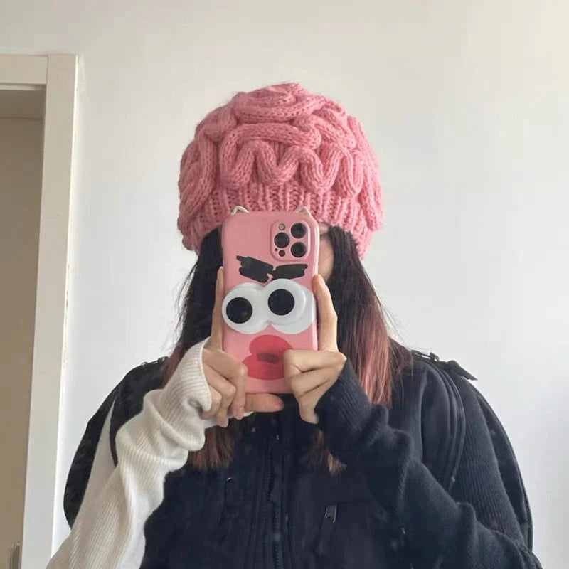 Knitted Brain Beanie Secondary image