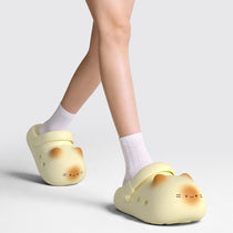 Cat Clogs with Paw Print